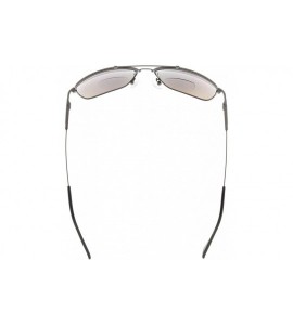 Wayfarer Memory Titanium Bifocal Sunglasses Black Metal Frame Flexible Reading Sunglasses +1.0 Many Colors Available - C318MC...
