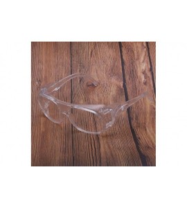 Square Men's Women's Vision Eye Protection Glasses Windproof Sand Anti-impact Anti-fog Anti-spatter Glasses - 1pcs - C9190759...