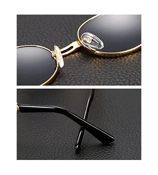 Rimless Men Women Vintage Square Mirrored Sunglasses Eyewear Outdoor Sports UV Protection Glasses - G - CV18OM5OKC5 $18.44