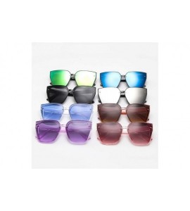 Square Vintage Black Cat Eye Sunglasses Women Square Sun Glasses Female Thick Frame Retro Shades UV400 - CD198XM5MWU $19.74