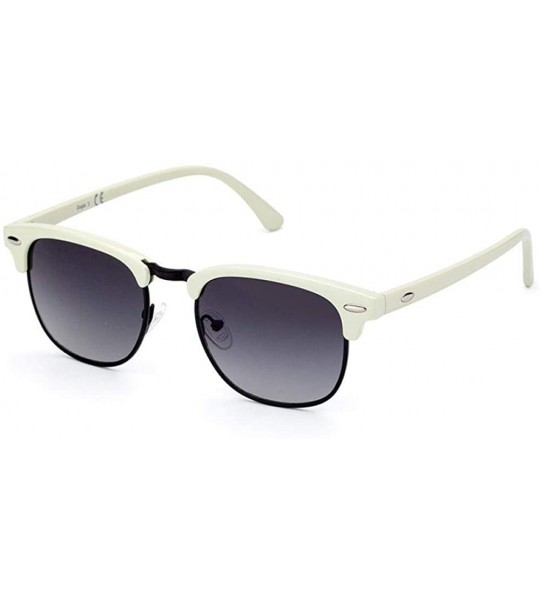 Rimless Pinglas Sunglasses Women Half-rimless Glasses Female Fashion Eyewear White - White - C118YZXC8QU $25.32