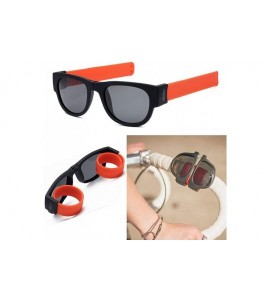 Goggle Creative Wristband Polarized Sunglasses Traveling - Orange - C6196IYDILR $16.94