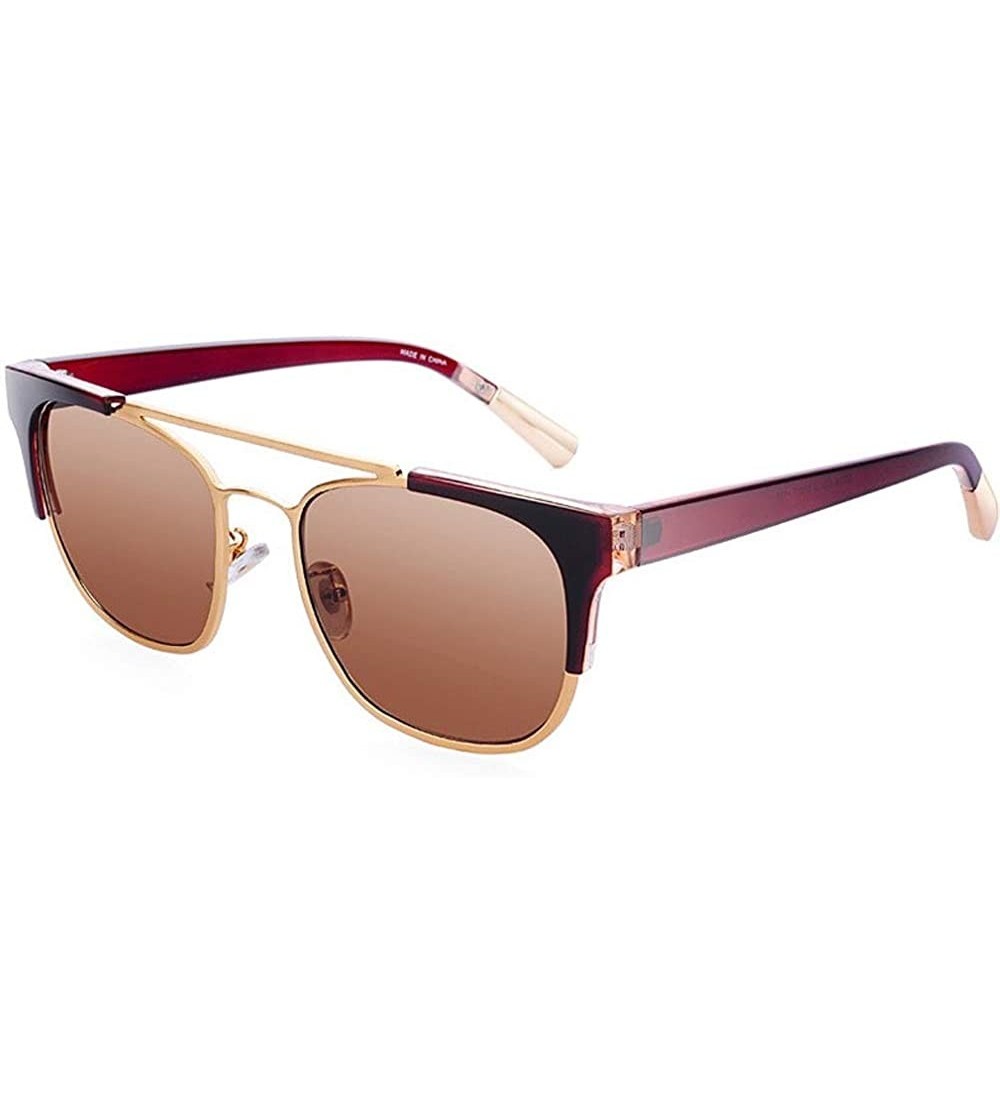 Oval Sunglasses Classic Vintage protection sunglasses - 3 - CX193N7G5RC $26.90