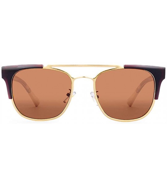 Oval Sunglasses Classic Vintage protection sunglasses - 3 - CX193N7G5RC $26.90