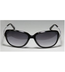 Rectangular 7177k Womens/Ladies Designer Full-rim Gradient Lenses Sunglasses/Eyewear - Black / White - CE11BOKH9F1 $59.63