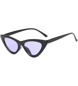 Rectangular Unisex Vintage Eye Sunglasses Retro Eyewear Fashion Radiation Protection - Multicolor G - CE190OD4526 $17.52