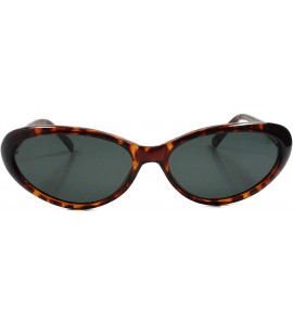 Cat Eye Cat Eye Sunglasses Retro Classic Vintage Design Women's Fashion Shades - Tortoise & Black - CN18T27CSNR $23.35