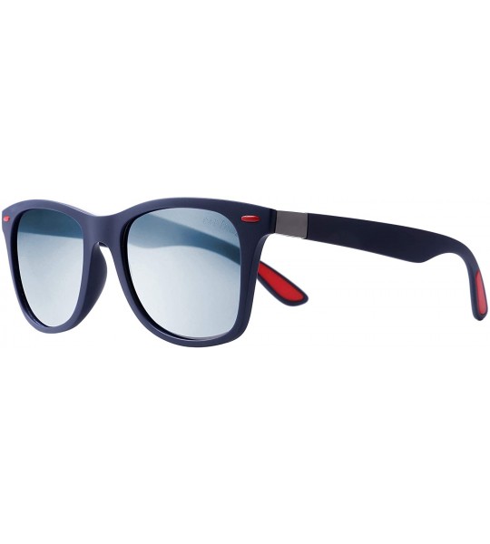 Rectangular Polarized Sunglasses for Men Retro - Polarized Sunglasses for Men Sunglasses Man HKS8011 - CM18NI2T6RO $47.16