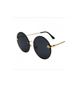 Rimless Round Sunglasses Show A Slim and Well-Matched Pair of Rimless Sunglasses - Red - CJ18WQ3H40U $56.74