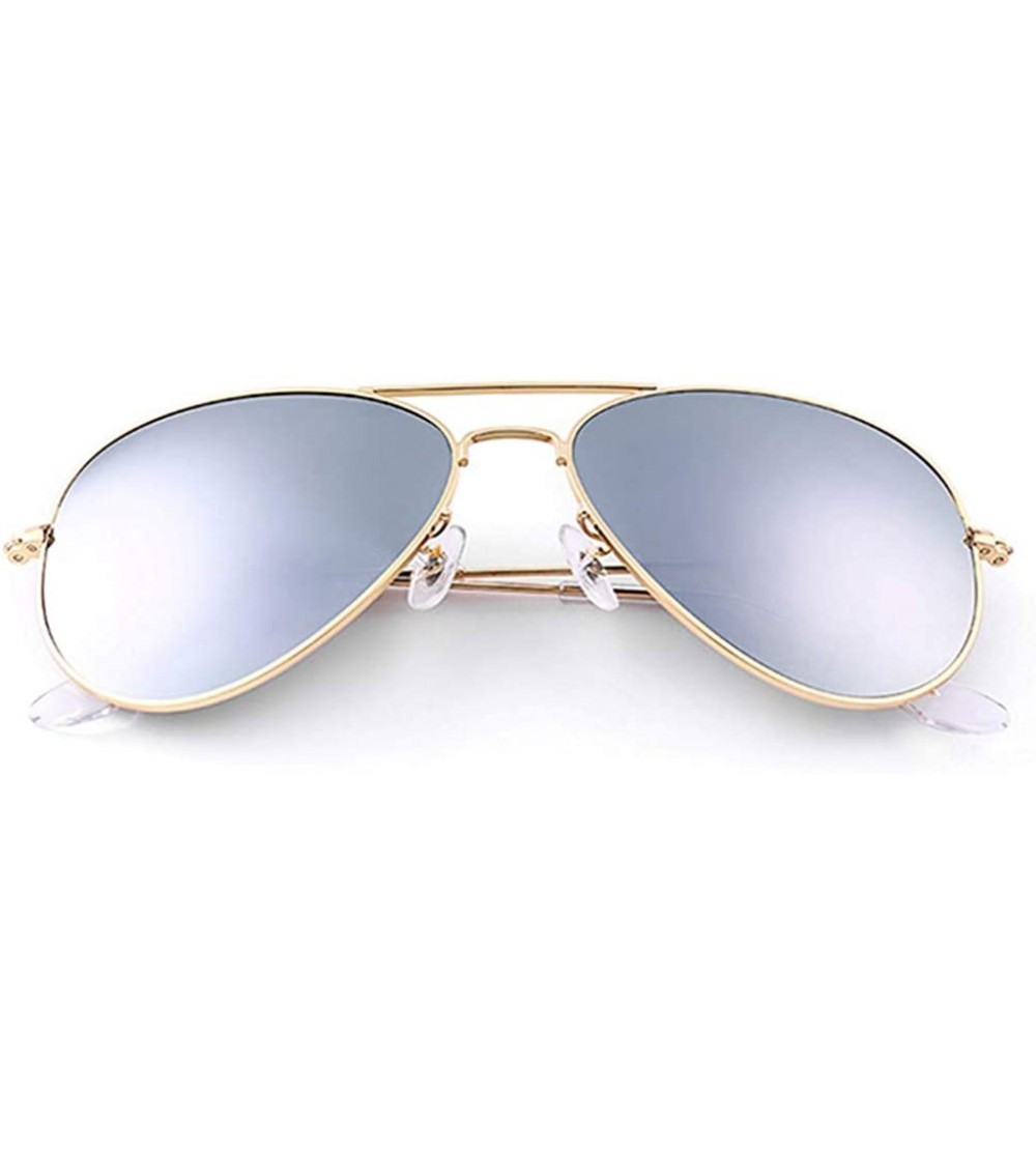 Square sunglasses for women Square Flat Vintage Sunglass For Men Sun Glasses - Silver-p - CI18WYRZ4O9 $70.92