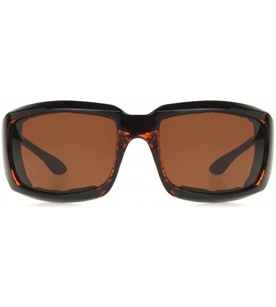 Rectangular unisex-adult Eyesential-seagull Rectangular Fits Over Sunglasses - Tortoise - CM196GYYKCR $59.50