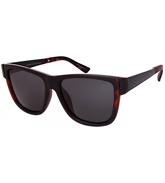 Square Rubberized Square Sunnies w/Polarized Lens 541036SF-P - Demi - CM18203TS0C $20.35