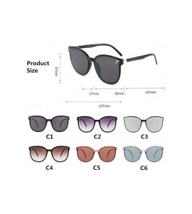 Sport Women Squar Sunglasses-Cat Eyes Shade Glasses Polarized-Classic Aviator Eyewear - C - CB190OCIL32 $59.73