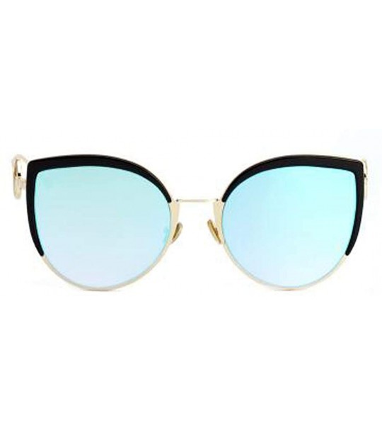 Aviator Big box cat eye sunglasses - 2019 new sunglasses fashion sunglasses - A - CN18S6H259E $75.66