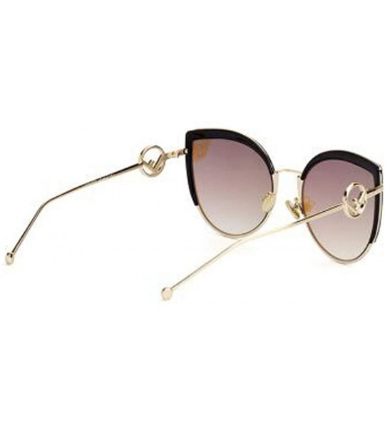 Aviator Big box cat eye sunglasses - 2019 new sunglasses fashion sunglasses - A - CN18S6H259E $75.66