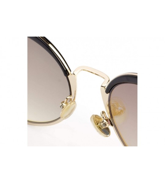 Aviator Big box cat eye sunglasses - 2019 new sunglasses fashion sunglasses - A - CN18S6H259E $75.66