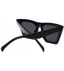 Cat Eye Fashion Square Sunglasses Women Designer Luxury Man/Women Cat Eye Sun Glasses Classic Vintage UV400 Outdoor - CT198UI...