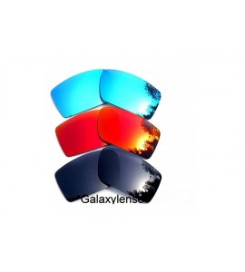 Oversized Replacement Lenses for Oakley Gascan Black&Red&Blue Color Polarized 3 Pairs - Black&red&blue - CV122ESXLTT $35.37