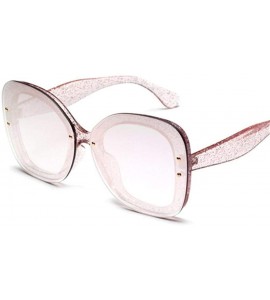 Oversized Oversized Sunglasses Women 2019 Fashion Vintage Sun Glasses C2 As Picture - C4 - CW18YZWHTS9 $18.81