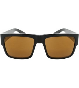 Wayfarer 12 Bulk Wholesale Sunglasses Horned Rim Unisex Square 80's Retro Style Glasses - CI180OYRGAG $42.79