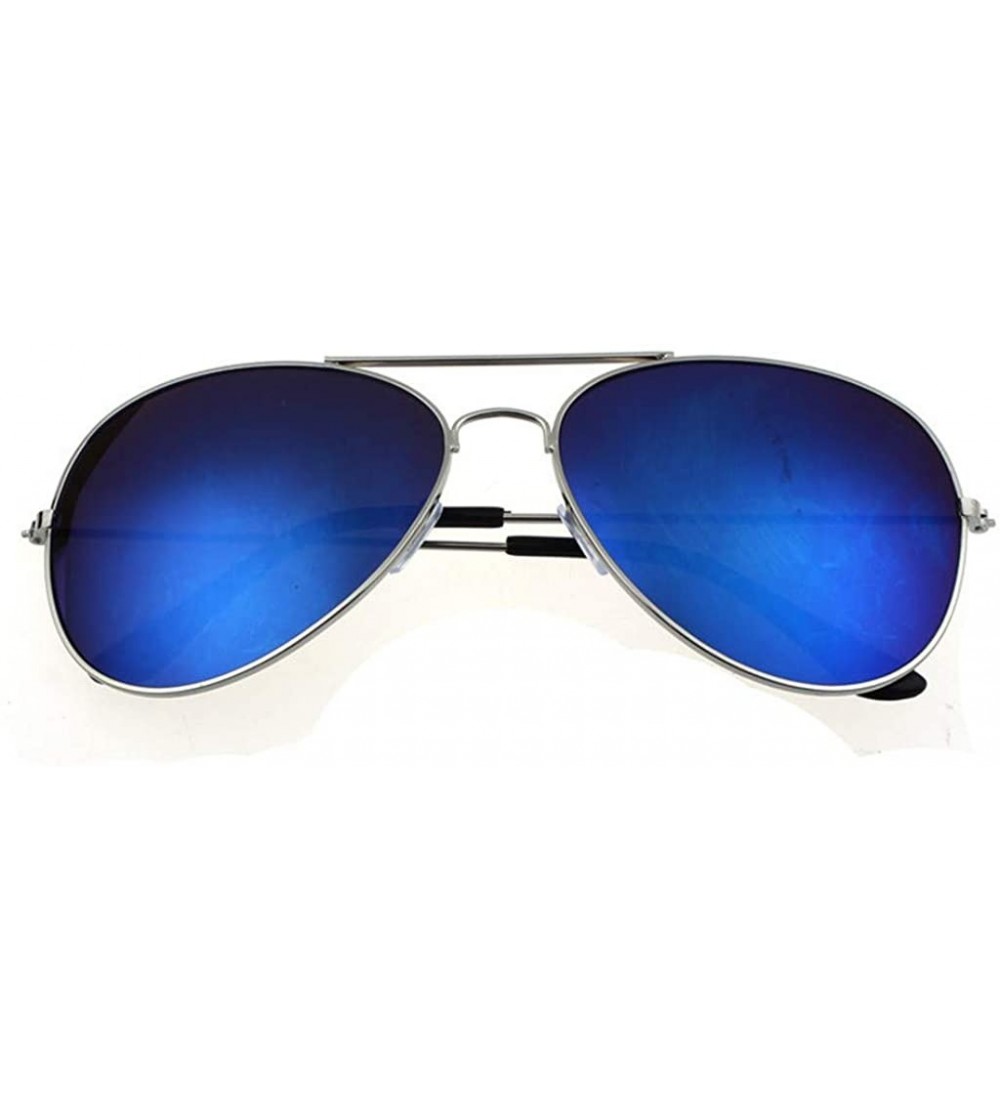 Oversized Classic Polarized Integrated Protectio - Sliver Blue - C218SZ3SI8E $13.99