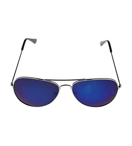 Oversized Classic Polarized Integrated Protectio - Sliver Blue - C218SZ3SI8E $13.99