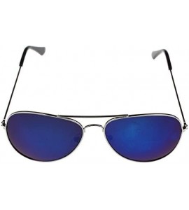 Oversized Classic Polarized Integrated Protectio - Sliver Blue - C218SZ3SI8E $13.99