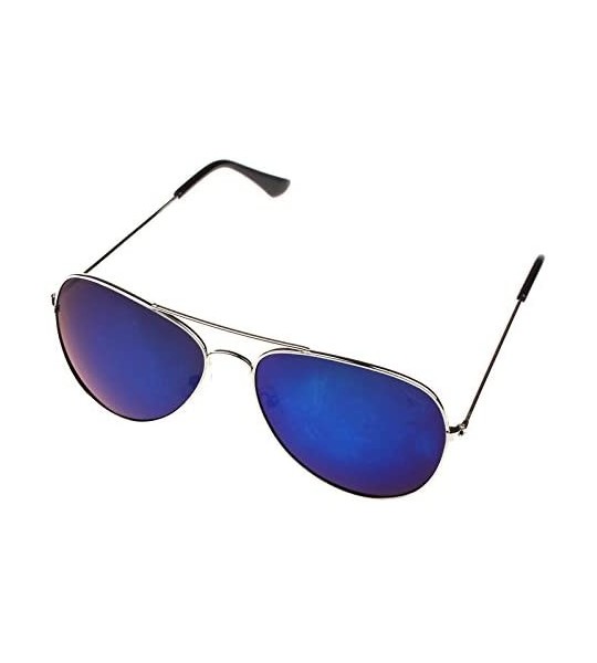 Oversized Classic Polarized Integrated Protectio - Sliver Blue - C218SZ3SI8E $13.99