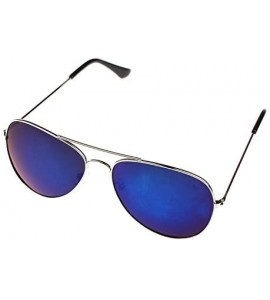 Oversized Classic Polarized Integrated Protectio - Sliver Blue - C218SZ3SI8E $13.99