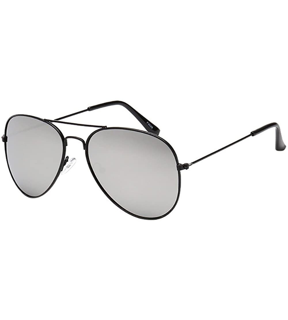 Square Sunglasses Mirrored Polarized Protection Lightweight - Multicolorb - CZ18QKQIQCA $15.89