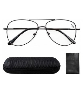 Aviator Spring Hinges Polycarbonate Lens Pilot BiFocal Reading Glasses +1.5 - CJ1212IJRZ9 $23.08