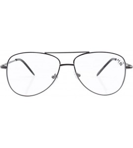 Aviator Spring Hinges Polycarbonate Lens Pilot BiFocal Reading Glasses +1.5 - CJ1212IJRZ9 $23.08