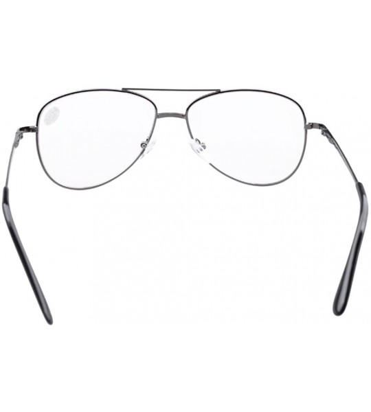 Aviator Spring Hinges Polycarbonate Lens Pilot BiFocal Reading Glasses +1.5 - CJ1212IJRZ9 $23.08