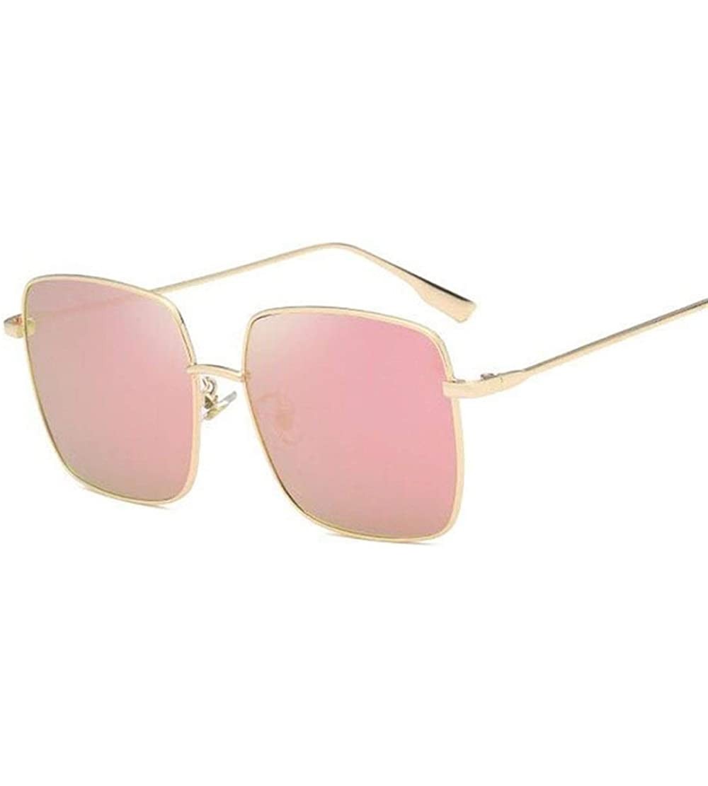 Square New Women's Sunglasses - Square Fashion Men's and Women's Sunglasses - Trend UV Protection Sunglasses - 6 - C818SZ27NH...
