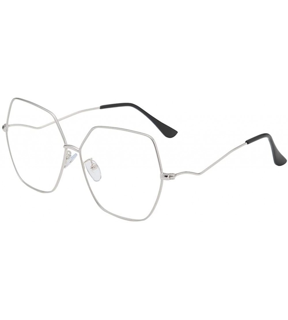 Rimless Rimless Multilateral Sunglasses Lightweight Composite-UV400 Lens Glasses - F - C91903Z2Z4N $24.89