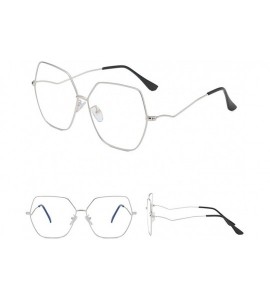 Rimless Rimless Multilateral Sunglasses Lightweight Composite-UV400 Lens Glasses - F - C91903Z2Z4N $24.89