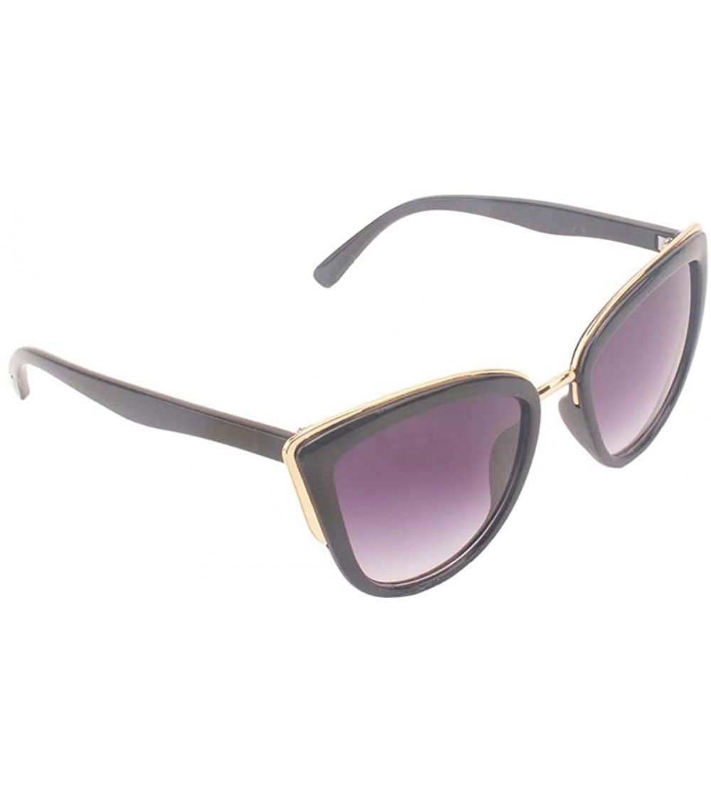 Cat Eye Cat Eye Women's Sunglasses UV Protection - Black - CV18SZNE02O $16.78