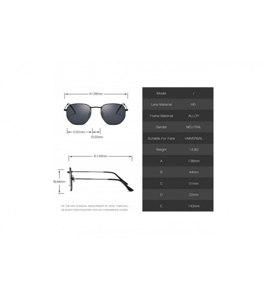 Square 2019 Metal Classic Vintage Women Sunglasses Luxury Glasses Female Driving Eyewear Oculos De Sol Masculino - CY199CD5HC...