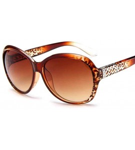 Aviator 2019 Classic Oversized Sunglasses Women Brand Designer Ladies Sun Purple - Purple - C718XQY23YZ $17.12