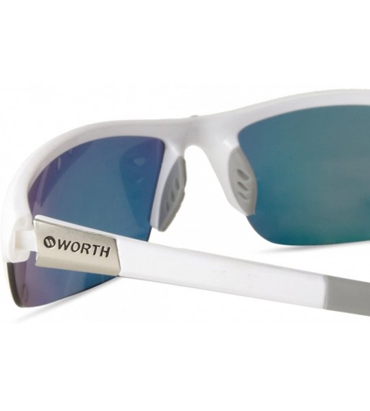 Sport womens FP5 Sport Wrap Sunglasses - Shiny White - CW11FDYWPM1 $26.90