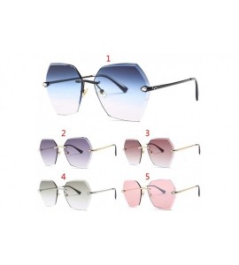 Square Polarized Sunglasses Protection Personality Decoration - CR18R4LEKYT $21.53