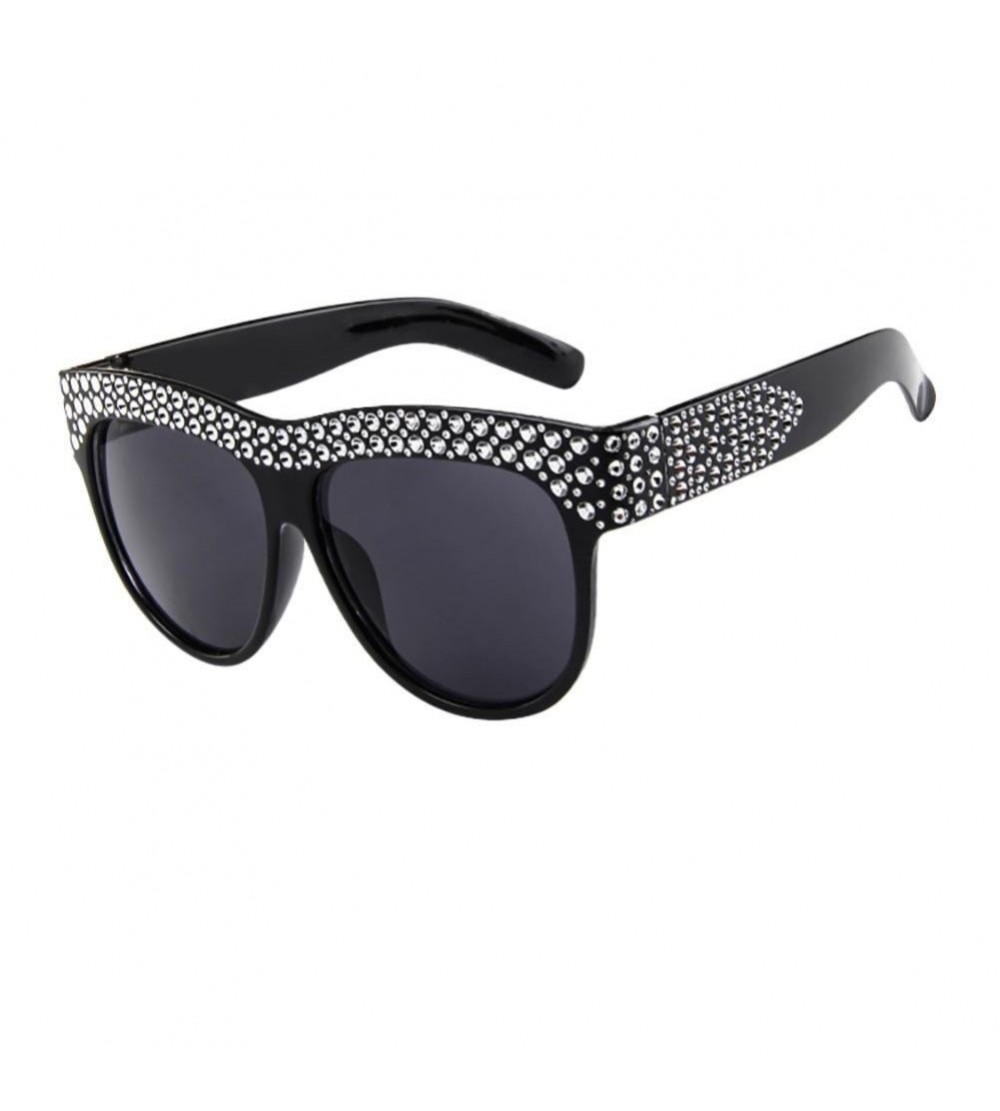 Sport Fashion Polarized Sunglasses for Women Men Classic Style 100% UV Protection Diamond Sunglasses (D) - D - C418EK4ZZ6H $1...