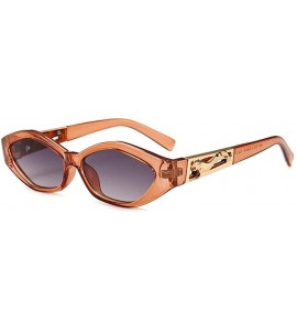 Cat Eye Decorative sunglasses - prismatic cat's eyes - sunglasses - MODERN RETRO glasses - Cheetahs - C318W34KKTO $35.25