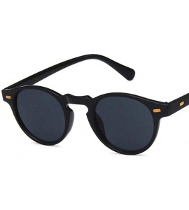 Round Sunglasses Classic Vintage Round HD Lens UV400 Travel Outdoor Get Together 1 - 2 - C618YR6Z0IW $18.67