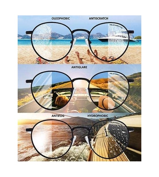 Round Sferico - Men & Women Sunglasses - CZ18ULD2DYY $95.17