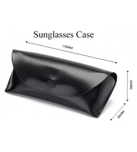 Oversized Polarized Sunglasses Oversized Square Eyewear Full Rimmed Protection Anti-UV for Men and Women - Black - CZ18QOGAET...