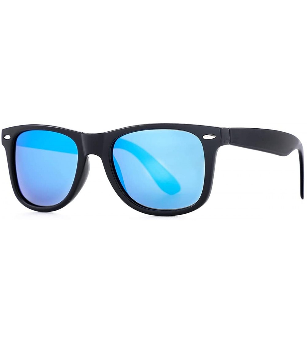 Semi-rimless Polarized Sunglasses for Men Women Classic Brand Designer Square Sun glasses 100% UV Protection - CS190TLR86M $1...