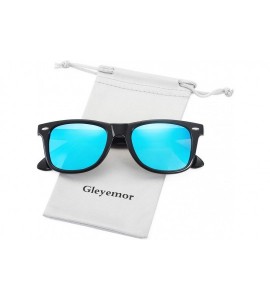 Semi-rimless Polarized Sunglasses for Men Women Classic Brand Designer Square Sun glasses 100% UV Protection - CS190TLR86M $1...