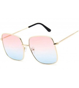 Oversized Oversized Shades Women Sunglasses Black Fashion Square Big Frame Vintage Retro Glasses Unisex Oculos Feminino - CM1...