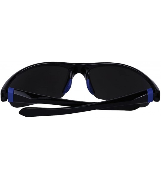 Sport Unisex Cycling Sunglasses Outdoor Sports Sunglasses with Lightweight Frame - Black&blue - CI180T2T49C $15.66